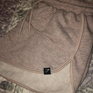 GYMSHARK HEATHER DUAL BAND SHORTS